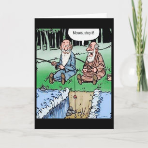 Moses Pole Fishing Card