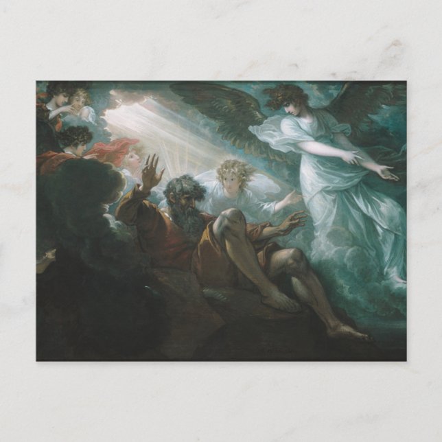 Moses shown the Promised Land Postcard (Front)