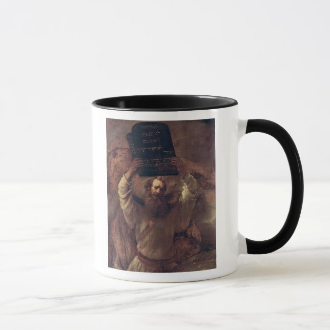Moses Smashing the Tablets of the Law, 1659 Mug (Right)