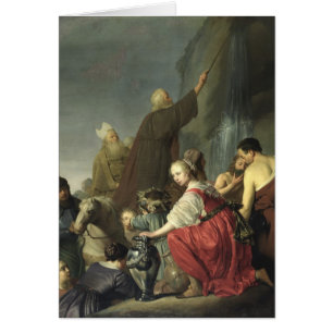Moses Striking Water from the Rock