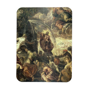 Moses Striking Water from the Rock, 1575 Magnet
