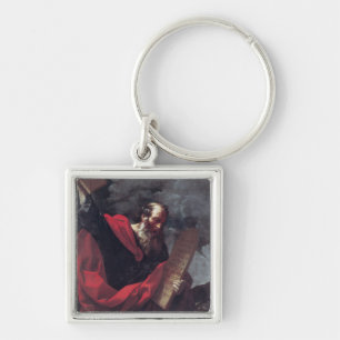 Moses with the Tablets of the Law Key Ring