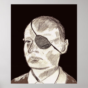 Moshe Dayan Poster