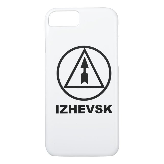 Mosin Nagant / AK-47 Izhevsk Arsenal iPhone 7 case (Back)