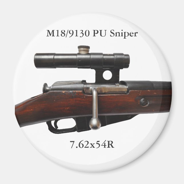 Mosin Nagant Sniper ww2 magnet (Front)