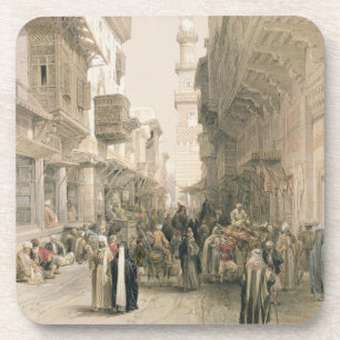Mosque El Mooristan, Cairo, from "Egypt and Nubia" Coaster