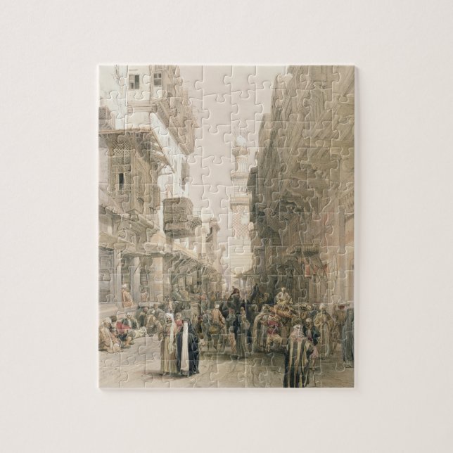 Mosque El Mooristan, Cairo, from "Egypt and Nubia" Jigsaw Puzzle (Vertical)