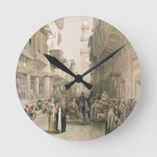 Mosque El Mooristan, Cairo, from "Egypt and Nubia" Round Clock