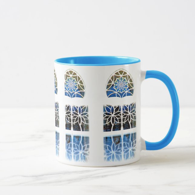 Mosque Foyer Window 1 white Mug (Right)