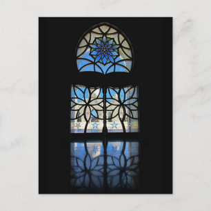 Mosque Foyer Window 2 Postcard