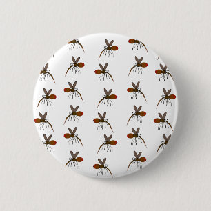 Mosquito 6 Cm Round Badge