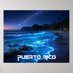 MOSQUITO BAY - PUERTO RICO POSTER