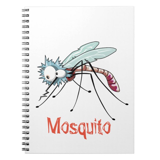 Mosquito cartoon notebook (Front)