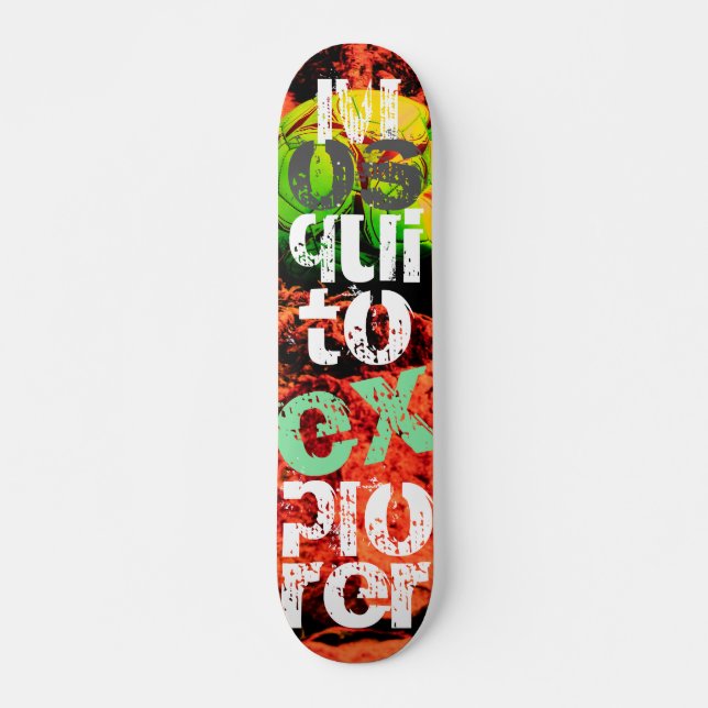 mosquito explorer skateboard (Front)