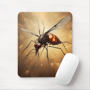 Mosquito Fractal Art, Mouse Pad