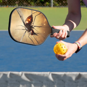 Mosquito Fractal Art, Pickleball Paddle