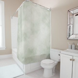 Moss Cloud Shower Curtain