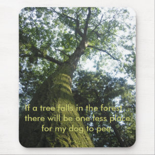 Moss-covered Tree Mousepad