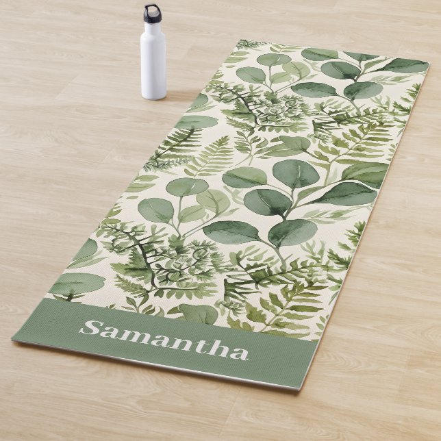 Moss & Fern Botanical Earthy Yoga Mat (In Situ)