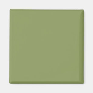 Moss Green 8A9A5B Colour - With Option to Add Name Magnet