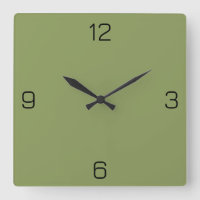 Moss Green 8A9A5B Colour - With Option to Add Name