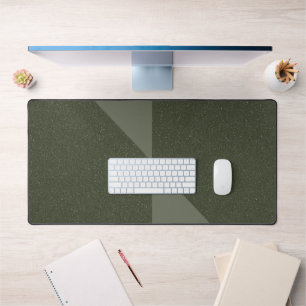 Moss Green Angled Panel Desk Mat – Customisable