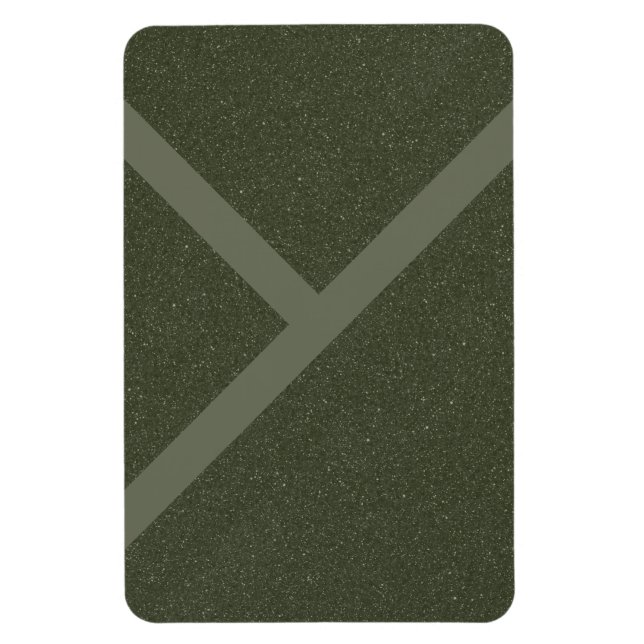 Moss Green Custom Magnet With Texture – Customise (Vertical)