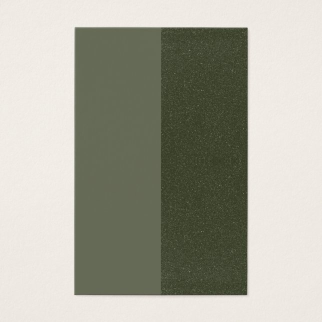 Moss Green Custom Profile Card (Front)