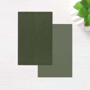 Moss Green Custom Profile Card