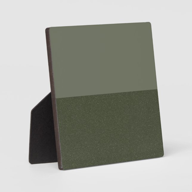 Moss Green Custom Table Sign Plaque (Front)