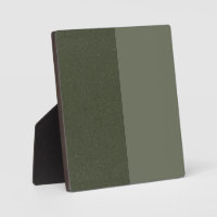Moss Green Customisable Tabletop Plaque