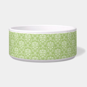 Moss Green Damask