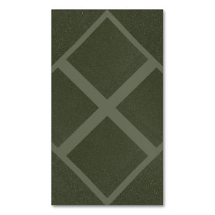 Moss Green Diamond Grid Magnet