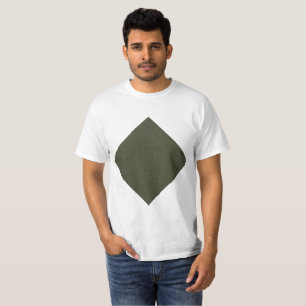 Moss Green Diamond Men's T-Shirt