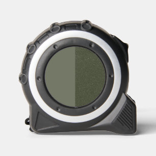 Moss Green Dual Texture Tape Measure – Customise 1