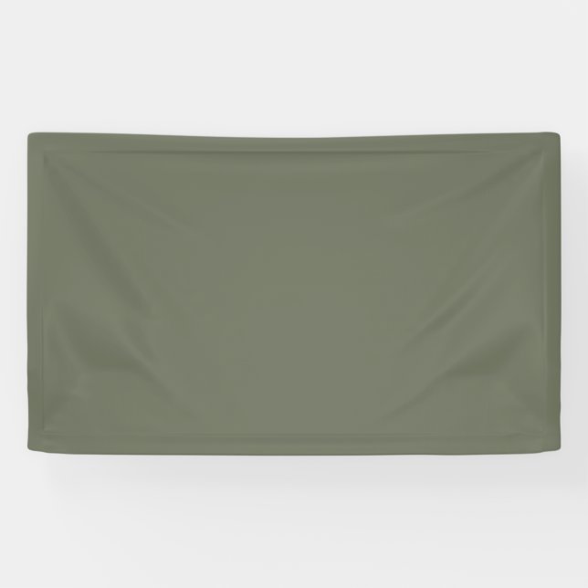 Moss Green Event Banner – Customisable (Horizontal)