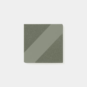 Moss Green Modern Custom Sticky Notes
