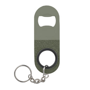 Moss Green Modern Split Bottle Opener – Customise