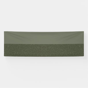 Moss Green Noise Effect Custom Banner