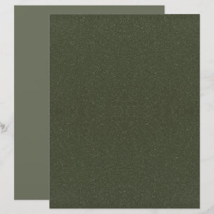 Moss Green Noise Effect Letterhead – Customisable