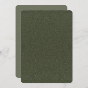 Moss Green Noise Flat Save The Date – Customizable
