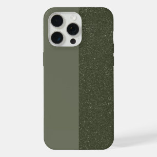 Moss Green Noise iPhone 15 Pro Max Case (Custom)