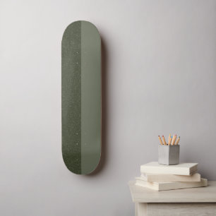 Moss Green Noise Skateboard Deck – Customisable