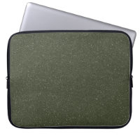 Moss Green Noise Texture Laptop Sleeve – Customise