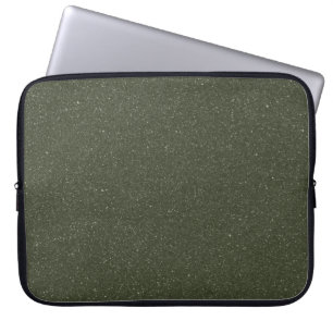 Moss Green Noise Texture Laptop Sleeve – Customise