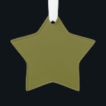 Moss Green Ornament<br><div class="desc">MUTED AND COMFORTABLE COLOR
A mellow colour that radiates down-to-earth warmth.</div>