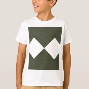 Moss Green Peaks Custom Kids Shirt