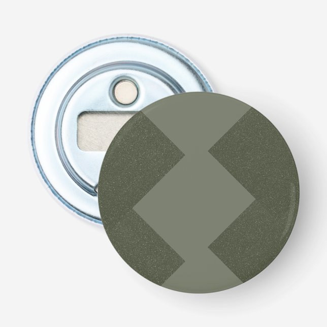 Moss Green Pocket Bottle Opener – Customisable (Front)