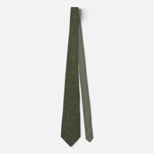 Moss Green Speckled Custom Tie