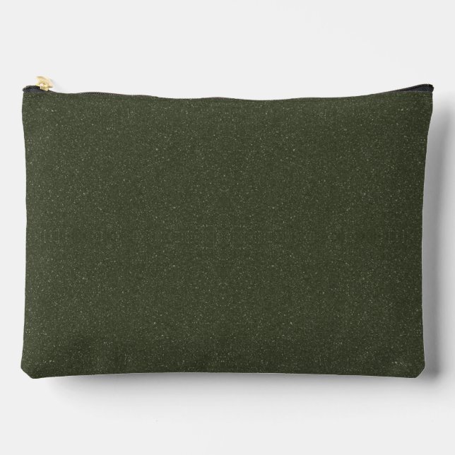 Moss Green Speckled Print Cut Sew Bag – Customise (Front)
